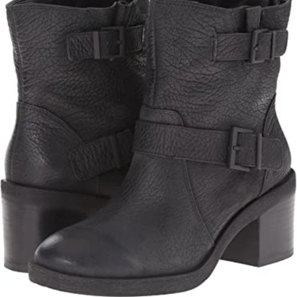 Kenneth Cole New York Camden Road Boot Black Leather Women’s 6M